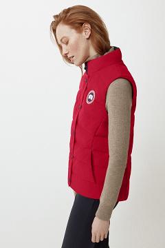 Chamarras Canada Goose Mujer México - Freestyle Chalecos Rojos JV3402875